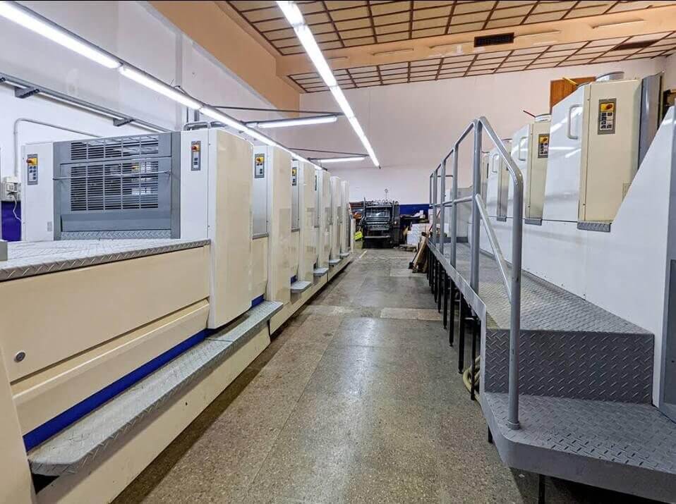 Nave de impresión offset de Grafic Art